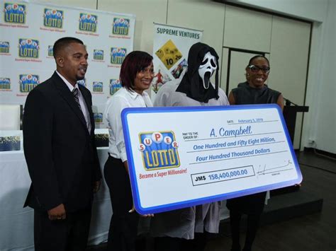 Lottery winner in Jamaica claimed million.
